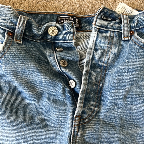 Abercrombie & Fitch Shorts High Rise 4 Inch Jean Shorts Poshmark